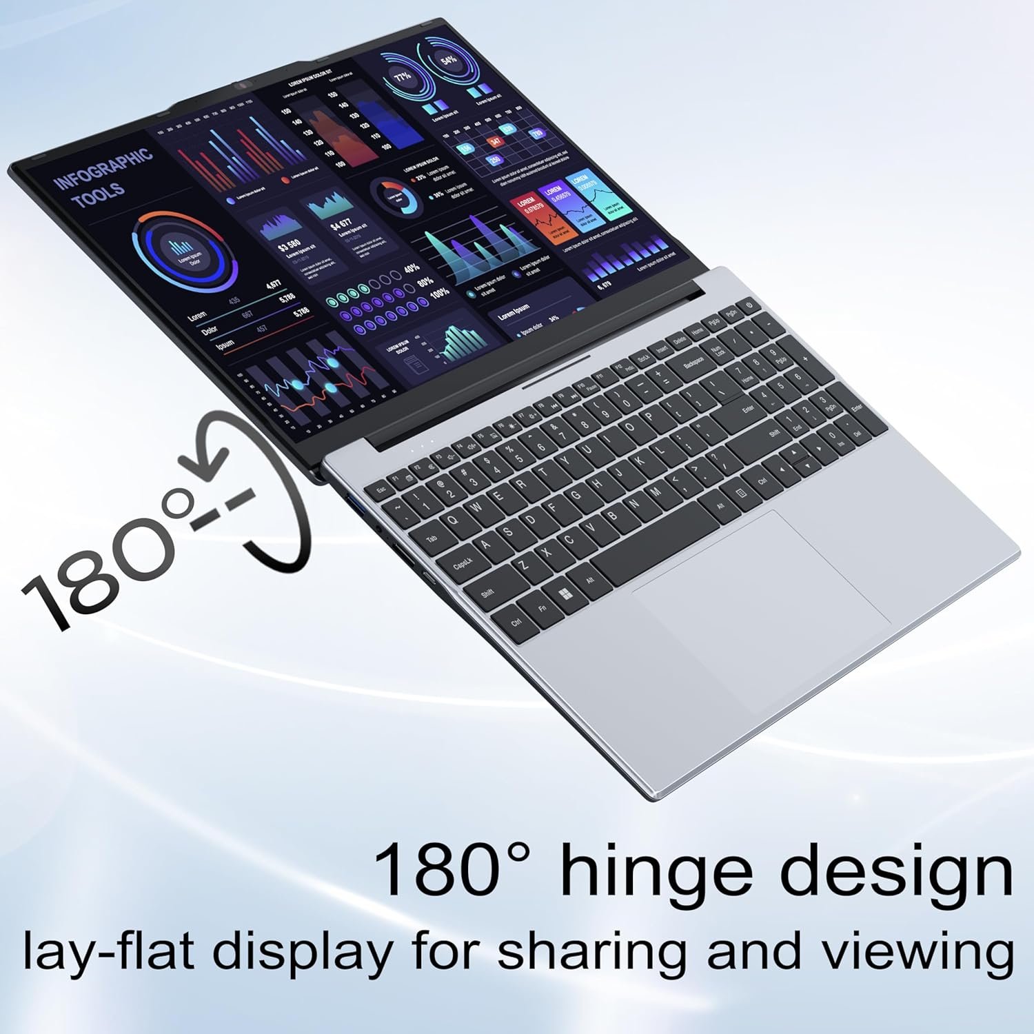 Phatom Computadoras portátiles FHD de 15.6", compatibles con Windows 11, Pentium Gold (Beats Pentium, Celeron), ventilador de refrigeración, 4 GB de RAM, 128 GB SSD, hasta 2 TB, HDMI, para negocios, estudiantes - Imagen 7