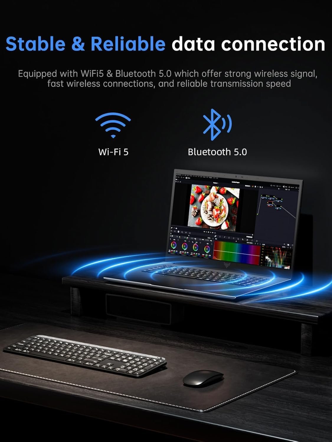 Computadora portátil, portátil de 18.5 pulgadas, computadora portátil 2025, 16 GB RAM 512 GB NVMe SSD, procesador ntel N150 (hasta 3.6 GHz), 11 Pro, pantalla FHD 1080 para negocios y - Imagen 9