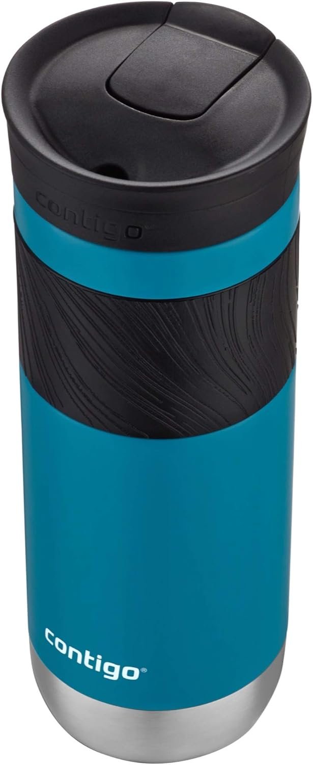 Contigo - Taza de viaje con aislamiento y con Snapseal (cierre por presión), 16 onzas fluidas, diseño Licorice - Imagen 33