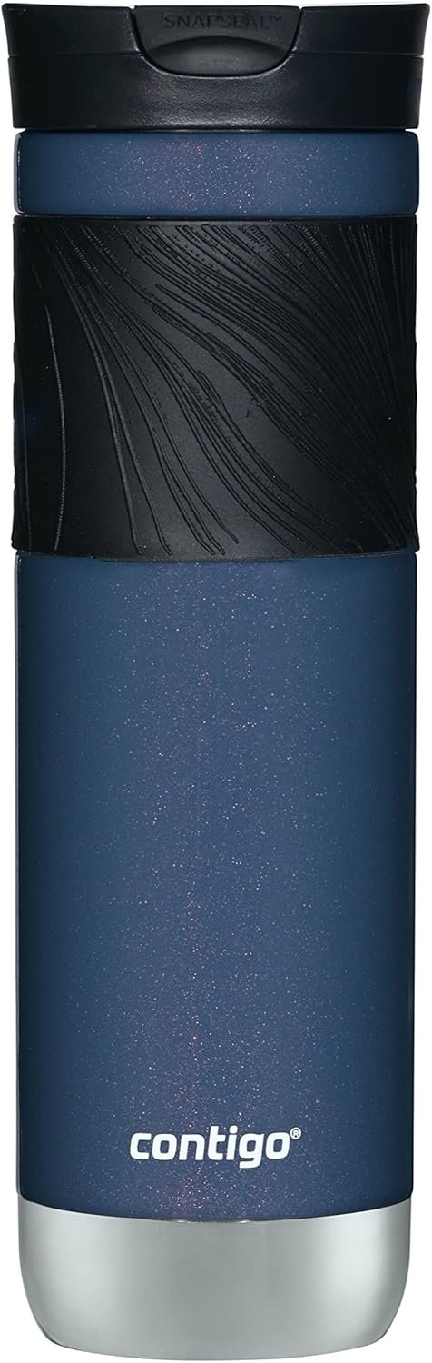 Contigo - Taza de viaje con aislamiento y con Snapseal (cierre por presión), 16 onzas fluidas, diseño Licorice - Imagen 61