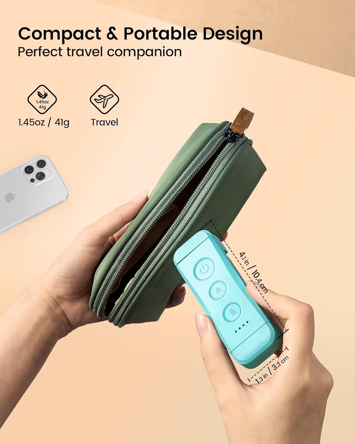 Glocusent Luz de libro recargable USB para leer en la cama, luz de lectura LED portátil con clip, 3 colores ámbar y 5 brillo regulable, compacta y duradera, perfecta para amantes de los libros, niños - Imagen 6