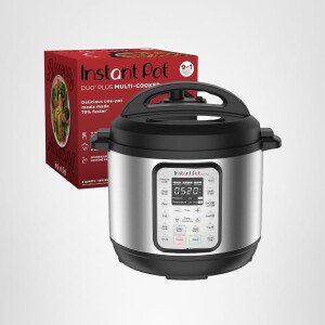 Instant Pot Duo Plus 6 Qt 9 in 1 Olla de presión multiuso programable, olla de cocción lenta, arrocera, yogurtera, vaporera, para hervir huevos, sofreír, calentar y esterilizar