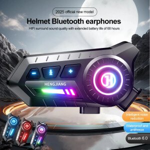 Auriculares Bluetooth X3 para casco de motocicleta, inalámbricos, manos libres, estéreo, con altavoz y reducción de ruido