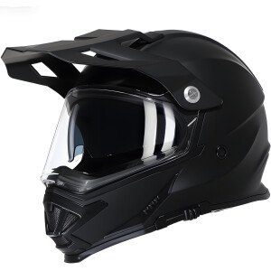 TRIANGLE - Casco modular con cobertura completa del rostro, para motocicleta, cuatrimoto, motocross, con doble visera, aprobado por el DOT