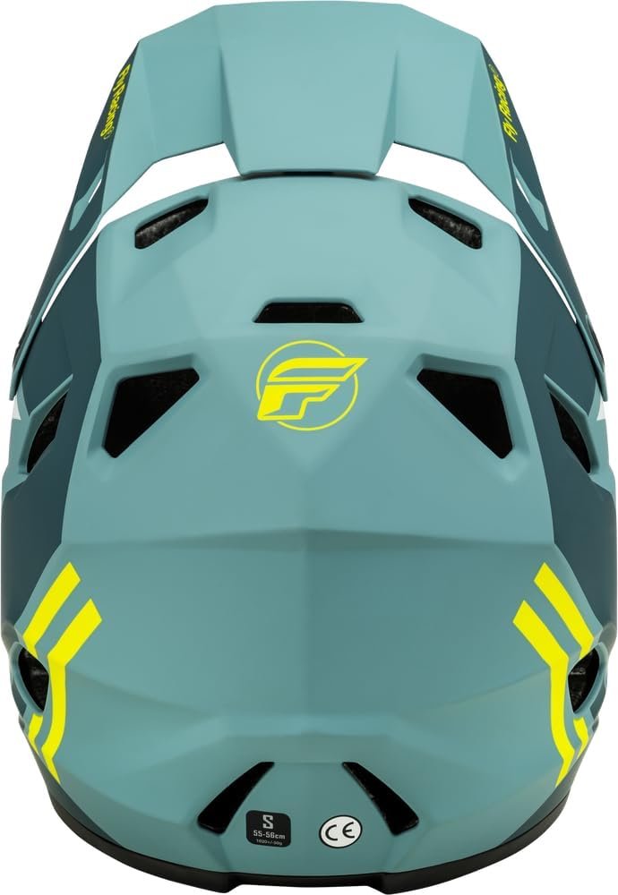 Fly Racing Rayce Casco de bicicleta de montaña de cara completa/BMX, certificado ASTM F1952 DH, CPSC 1203, CE EN1078, carcasa de polialeación, ventilación TFV, forro extraíble - Imagen 49