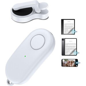 Volteador de página remoto para Kindle Paperwhite, Kindle Oasis, Kobo eReaders, Kindle Clicker, accesorios de volteo de página para iPhone, iPad, tabletas Android, lectura de novelas